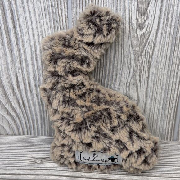 The Handmade Heifer MINKY BUNNY Rabbit Plush 7" Tan Soft Stuffed Animal w/ Tag - Picture 2 of 8